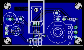 Netzteil Layout